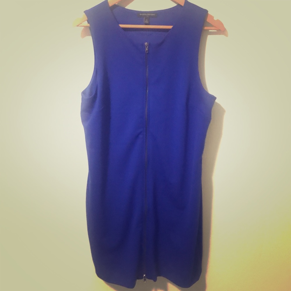 Banana Republic blue dress size 14